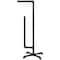 Black Freestanding Toilet Paper Cast Iron Pipe Stand